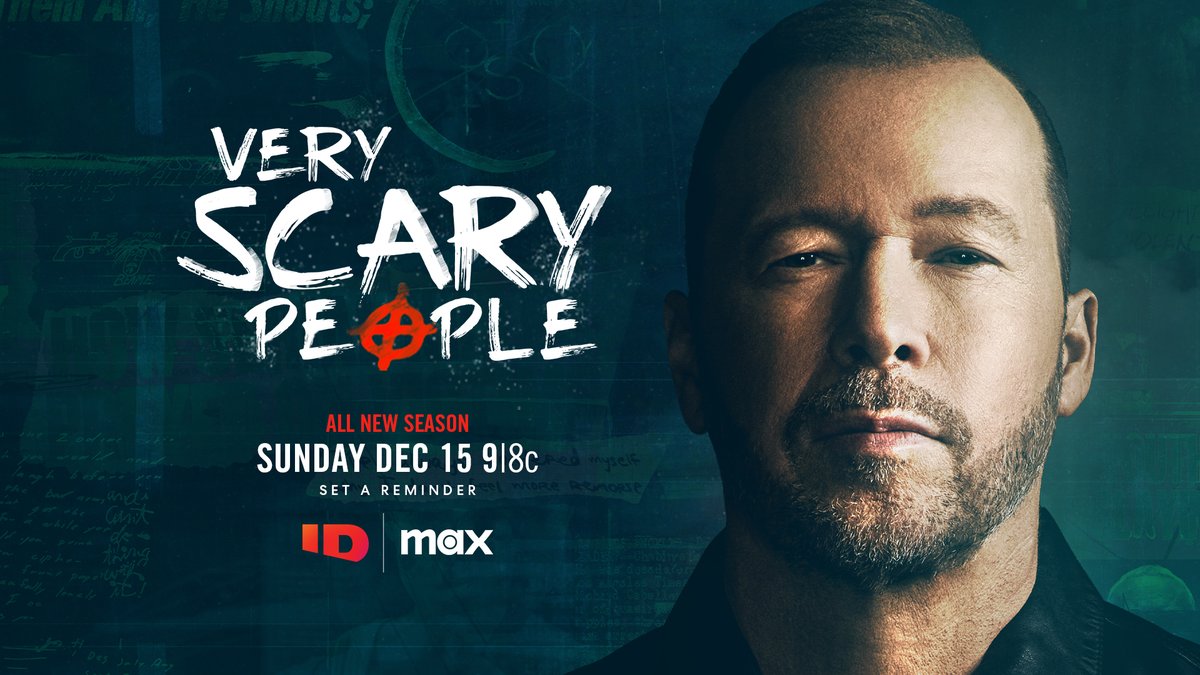 DiscoveryID's tweet photo. #VeryScaryPeople with @DonnieWahlberg begins now on ID! https://t.co/Ih5APQc05a