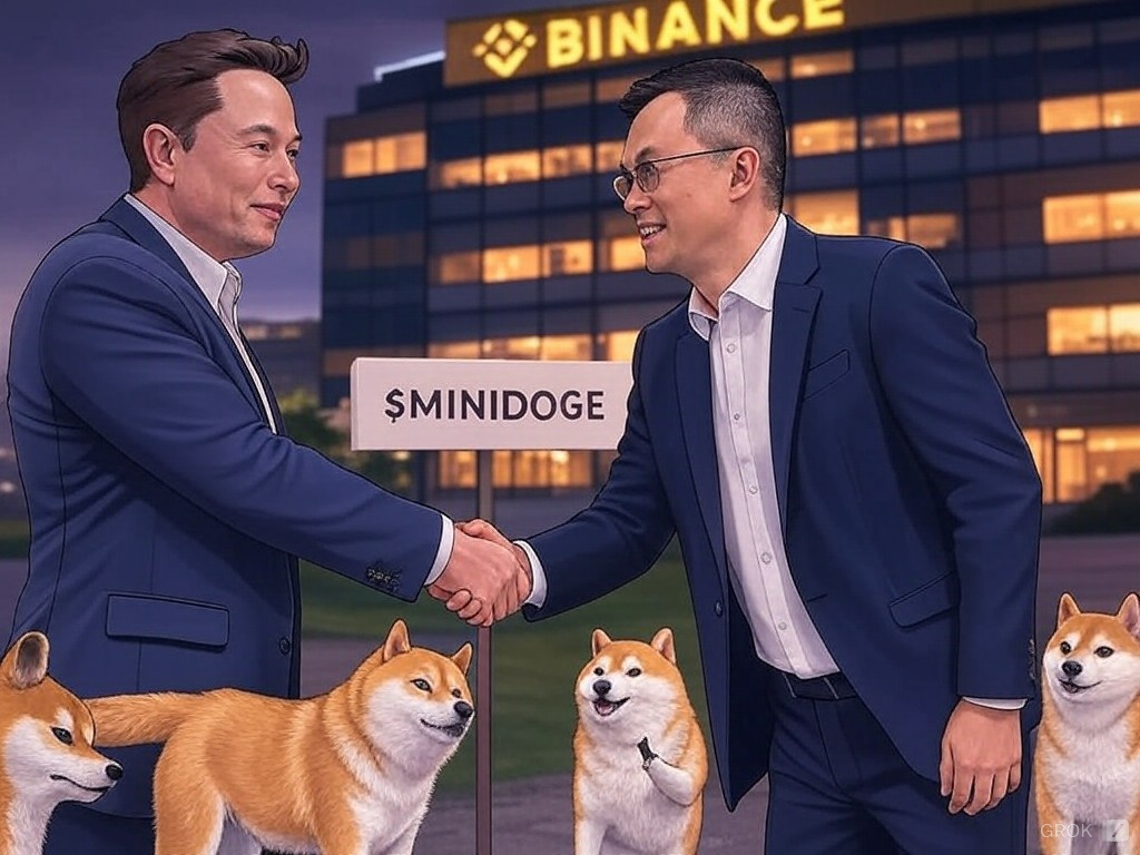 romanc2002's tweet photo. #MINIDOGE
musk关注了cz，meme行情回来了，2025年这轮牛市，属于$MINIDOGE,属于我们每个人， https://t.co/EvSgdOJA1F