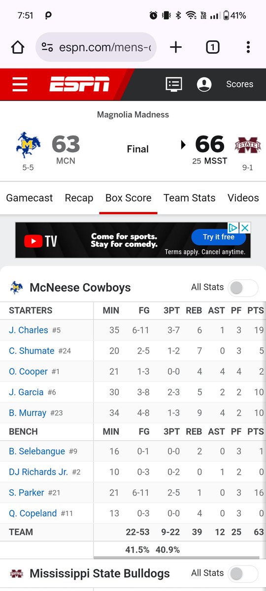 InJuco's tweet photo. They wanted to be Here at UL But!!!!!!! 3 Core guys from the NCAA Tournament Team 
Kobe Julien 25pts
Joe Charles 19pts
Themus Fulks 23pts. All 3 of these guys were here last season contributing at their new home while UL is 2-9🤦🏾‍♂️🤦🏾‍♂️🤦🏾‍♂️ https://t.co/cVQ0i4Roig