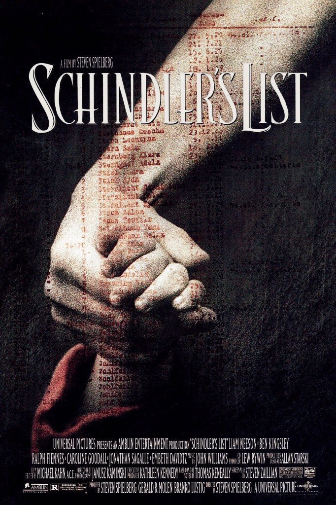FilmNewsNos's tweet photo. 🎬MOVIE HISTORY: 31 years ago today, December 15, 1993, the movie ‘Schindler’s List’ opened in theaters!

#LiamNeeson #BenKingsley #RalphFiennes #CarolineGoodall #JonathanSagalle #EmbethDavidtz #MalgorzataGebel #MarkIvanir #BeatriceMacola #StevenSpielberg https://t.co/1pDP5uYdAq
