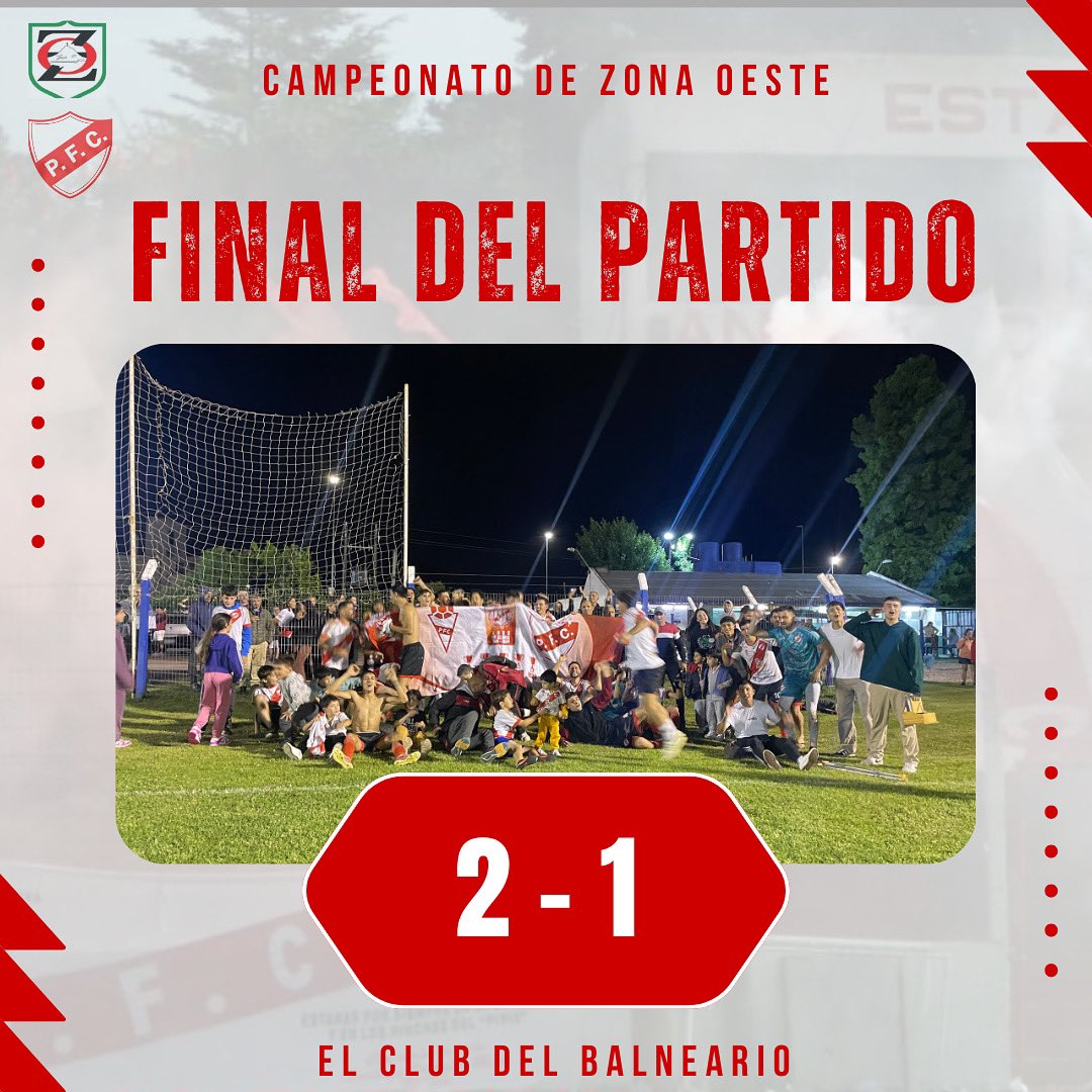 ⚪️🔴⚪️EL PENTACAMPEÓN DE ZONA OESTE ESTÁ ACÁ⚪️🔴⚪️

Resultado de la tarde de hoy:
✅Piriápolis 2-1 San Lorenzo 
⚽️Lautaro Moreno 
⚽️Christian Heguaburo 

EL CLUB DEL BALNEARIO ESTÁ ACÁ!!!!