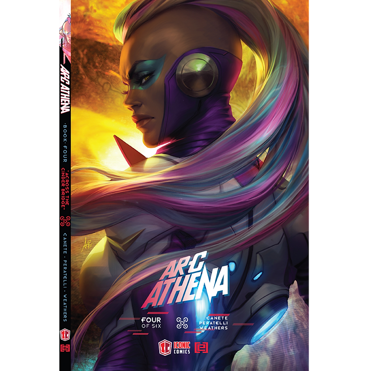 rippaguy808's tweet photo. Wow... what a booth. But... I was distracted by #ArcAthena. Ohhh... Book 4 of 6 out now, with 2 more to come?!

#IconicComics is keeping me interested, NO DOUBT! 

Art and Story by @EricCanete, Colors by @gperatelli, Letters by @eric_weathers. #Indie #Comics #Comicbooks https://t.co/gD8wGx67t5