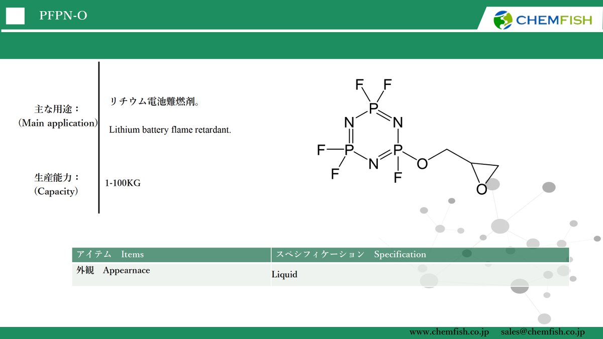 LeonLi4649's tweet photo. CHEMFISH's new product https://t.co/H9CTGQXVx8