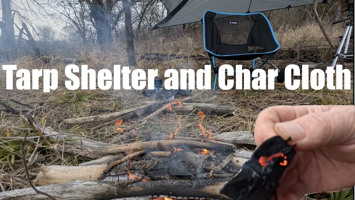 dataenggdude's tweet image. Bushcraft Tarp Shelter and making Char Cloth youtu.be/ShYCciMG-zs #bushcraft #tarpsystem #outdoors