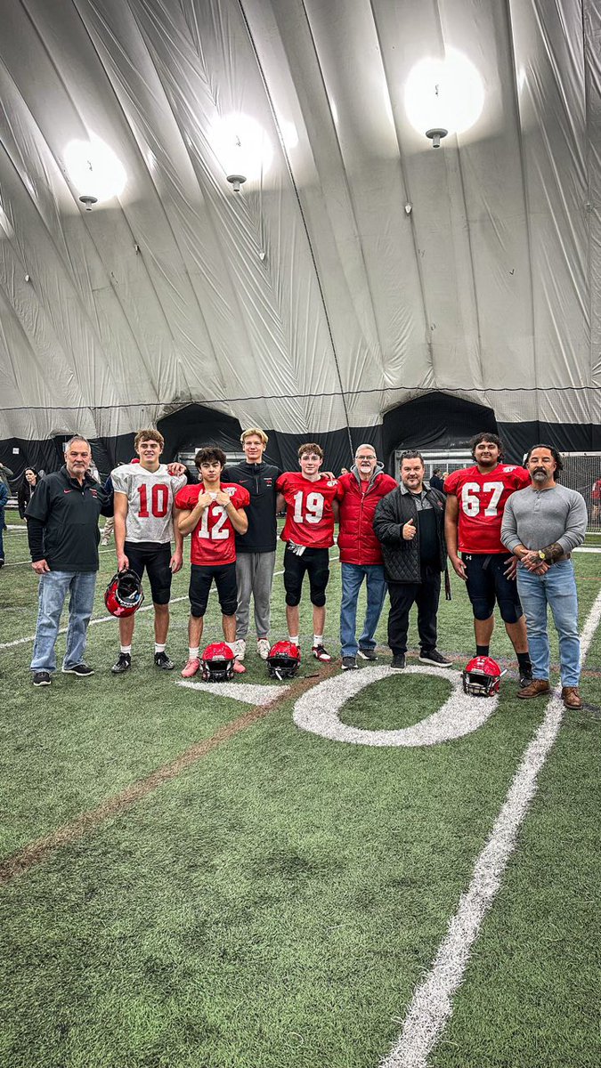 TJNewton18's tweet photo. Grateful to have been given the opportunity to try out with 150 of alberta’s best players this weekend in the senior bowl! https://t.co/F2OoPaz7hS