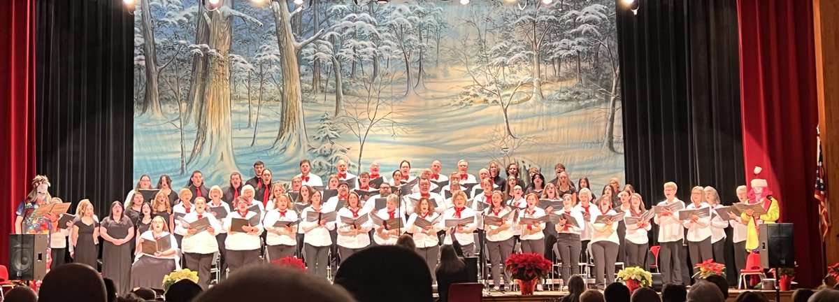 The Chambers Singers had the opportunity to perform at the Variety show this past weekend. It was two nights of great music! You can hear them again (and the Show Choir and Concert Band) this Thursday at our Holiday Concert at 7pm in the Commons.