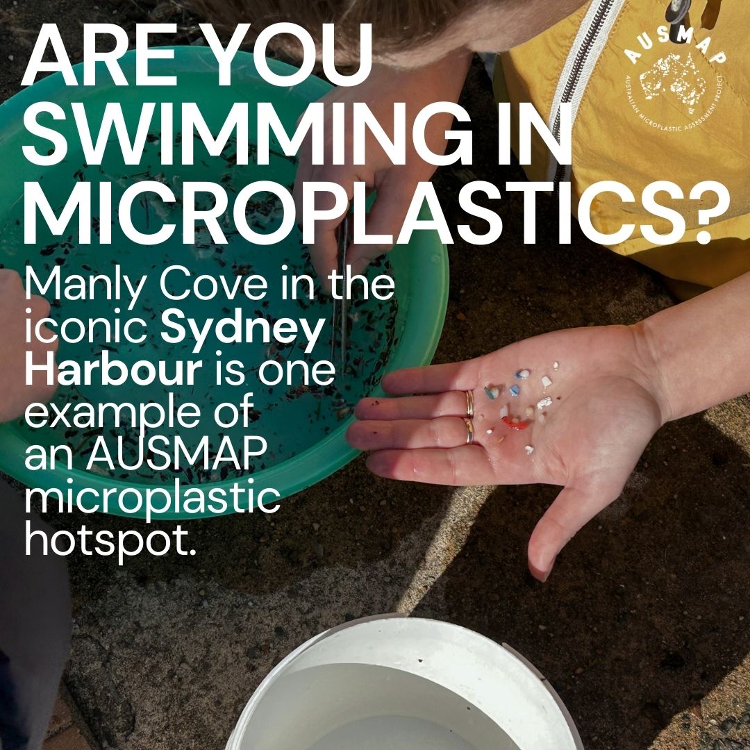 AUSMAP : microplastic tweet media