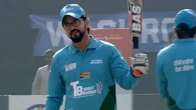 shivlalpatel18's tweet photo. सांसदों के बीच हुए क्रिकेट मैच में लोकसभा अध्यक्ष एकादश ने राज्यसभा अध्यक्ष एकादश को 73 रनों से हराया। अनुराग ठाकुर ने शतकीय पारी खेली और दीपेंद्र हुड्डा ने तीन विकेट चटकाए। #MPCRICKET https://t.co/IG4Oxg1Lx7