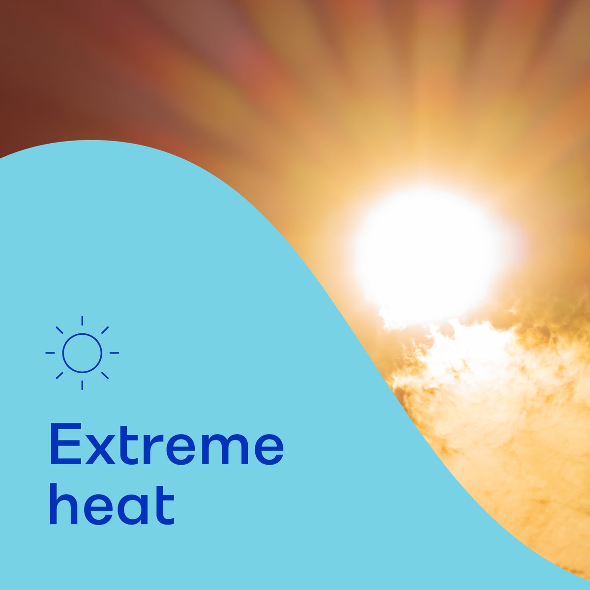 Today is set to be a scorcher! ☀️🥵

Look after yourself and check in with others who are most at risk today — your neighbour living alone, the elderly, and people with a medical condition.

Stay hydrated, drink fluids, and plan ahead. 

Find out more: betterhealth.vic.gov.au/extreme-heat