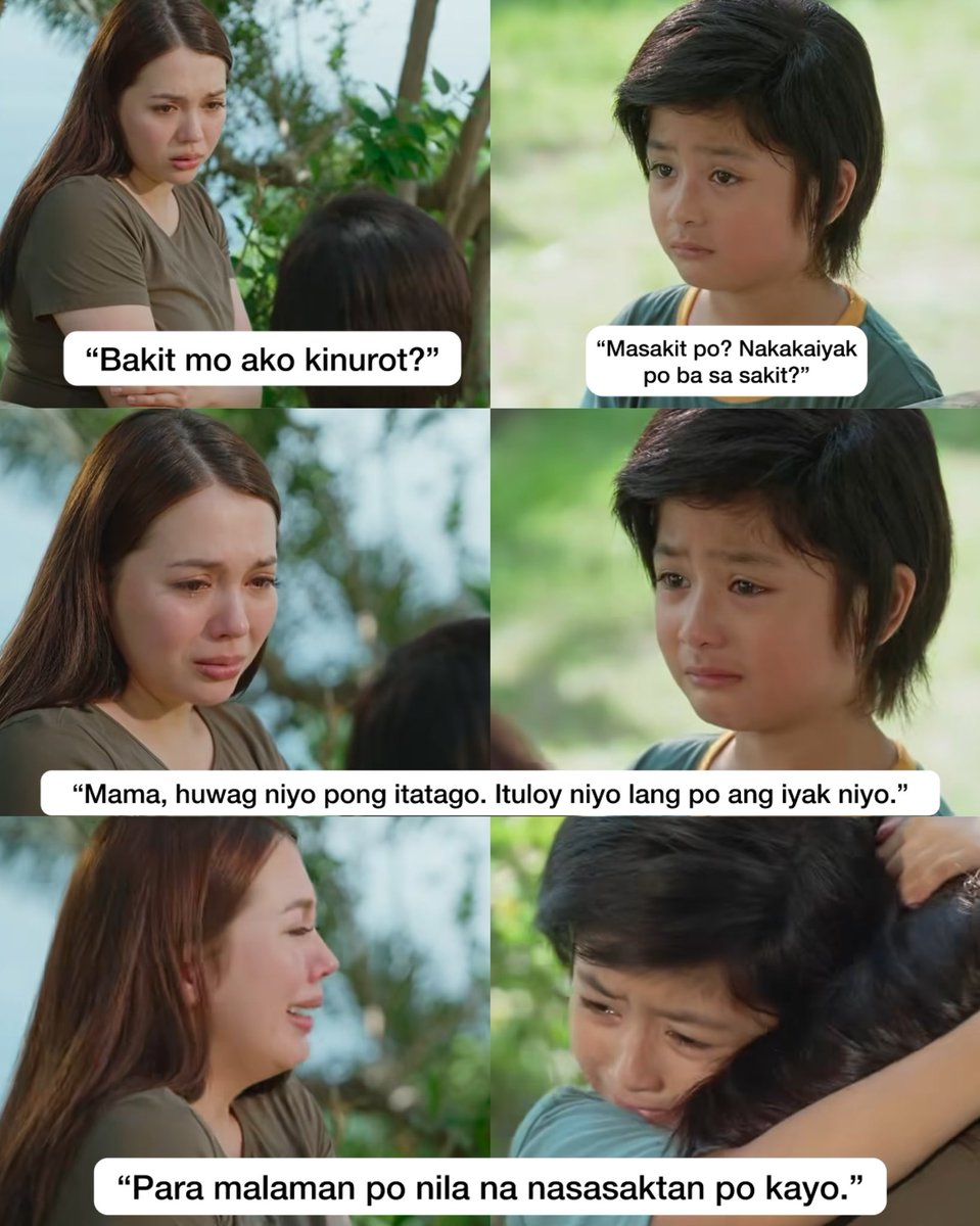 kowalerts's tweet photo. “MAMA, HUWAG NIYO PONG ITAGO. ITULOY NIYO LANG PO ANG IYAK NIYO. PARA MALAMAN PO NILA NA NASASAKTAN PO KAYO.”

My heart went 💔🥺😢😭😭😭😭 Grabe magpaiyak sina Julia Montes at Zia Grace. 👏👏👏

EPISODES 5 and 6 of #SavingGrace are now available for streaming in over 240 countries and territories. Download Prime Video and subscribe to watch #SavingGrace!