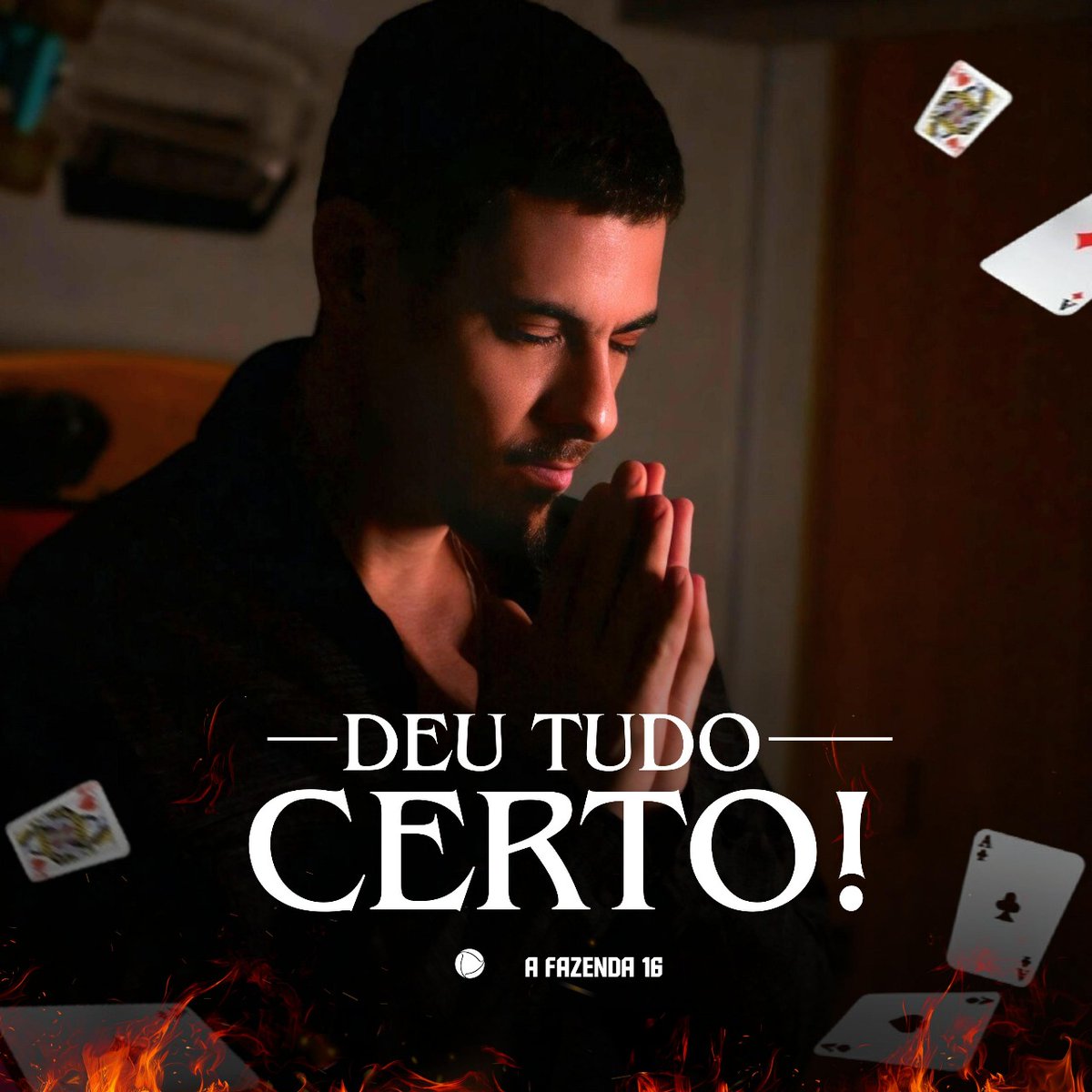 DEU TUDO CERTO!!! 🃏
Queremos agradecer do fundo do coração a todos vocês que votaram e torceram para que nosso peão Sacha voltasse de mais uma roça! Cada voto, cada mensagem de apoio, fez toda a diferença nessa jornada emocionante.

Sacha tem mostrado uma força incrível e um
