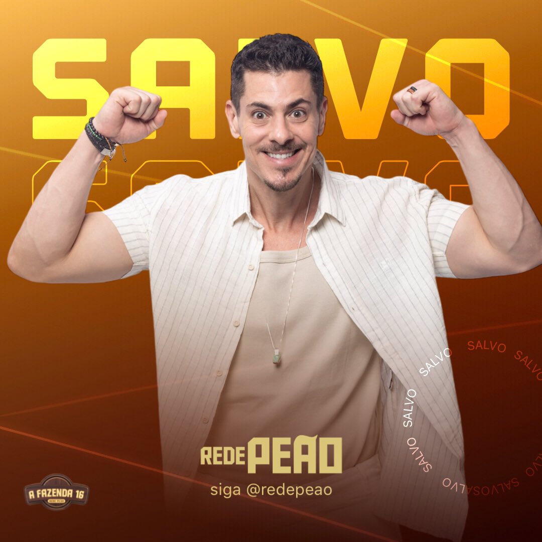 redepeao's tweet image. Eles foram salvos da Roça Especial e garantem vaga no #TOP6 do reality, gostaram???? #EliminaçãoAFazenda #AFazenda