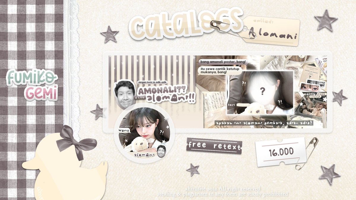 ahirusite's tweet photo. heLp repost, dik _ adik? arigatO____u!

こんにちは! Gemi punya layout ready stock Wonyoung &amp; Rei foto terbaru! yang mau bLeh sung absen di DM aja ia, dik _ adik🪿🥡🥢

t. #zonauang #zonajajan #zonaba Wony ive rs gg https://t.co/k1a1jZGHll