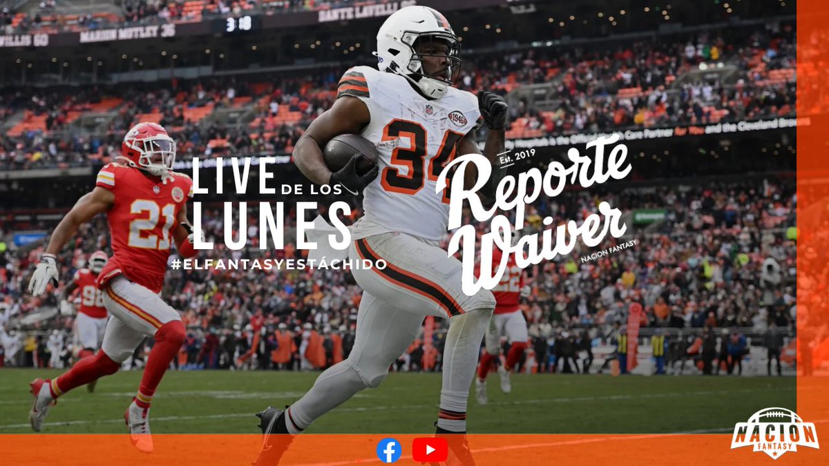 Estas buscando el milagro para pasar a semifinales? O ya pasaste?

Los tazos dorados los esperan en el canal de #YouTube al finalizar el #MNF con los mejores waivers y enfrentamientos para la semana 16 de la #NFL 

#NacionFantasy │ #FantasyFootball │ #ElFantasyEstaChido