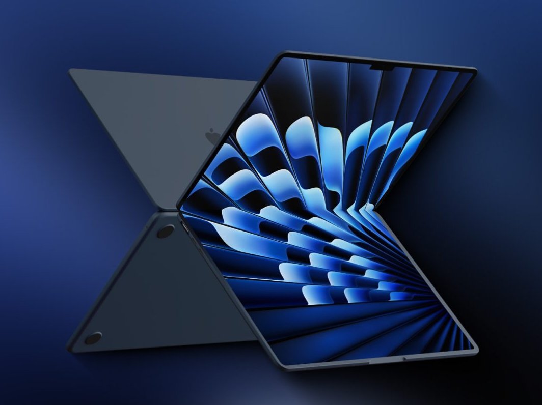 Tech_Marcell's tweet photo. Apple's new vision according to @markgurman!  

With a larger foldable iPad that will be the same size as two iPad Pros!  

Expected to launch in 2028!  
#Apple #FoldableiPad https://t.co/Y1BzmkOgy5