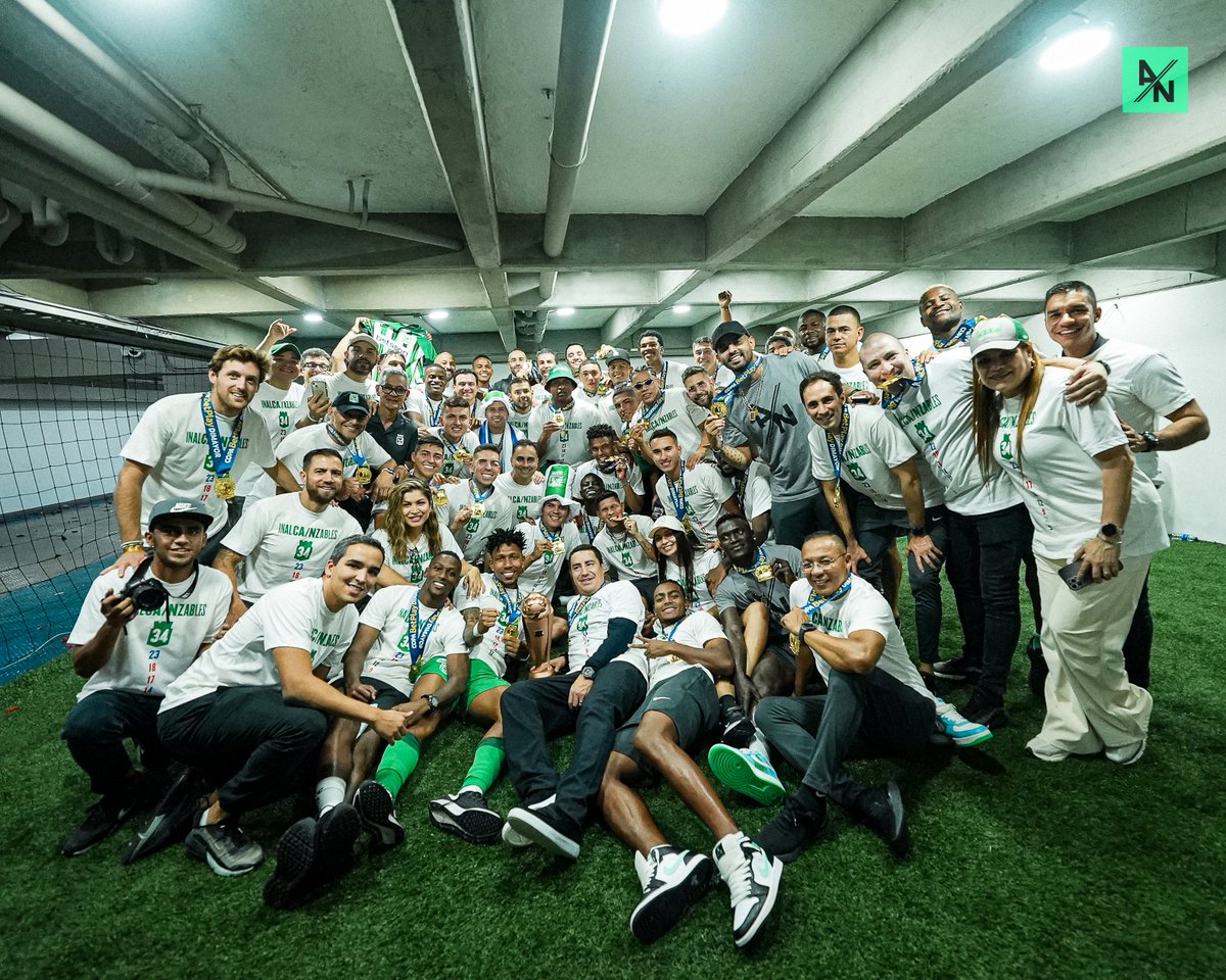 ¡SOMOS BICAMPEONES DE COPA! 🏆💚

#VamosTodosJuntos🇳🇬 
#34VecesCampeón🏆