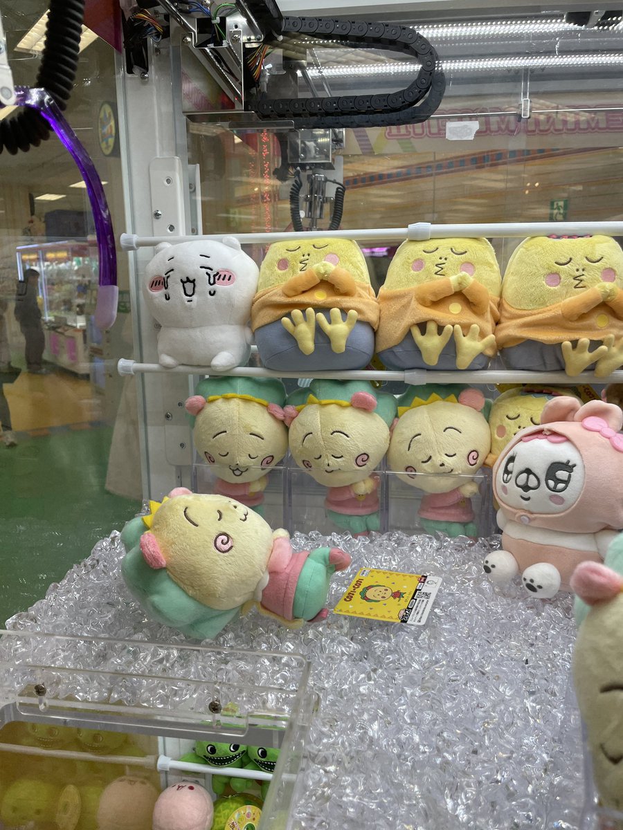 janaf_hobby's tweet photo. ゲーセンにコジコジの世界に迷い込んだちいかわおった。 https://t.co/LAG5axJrUN