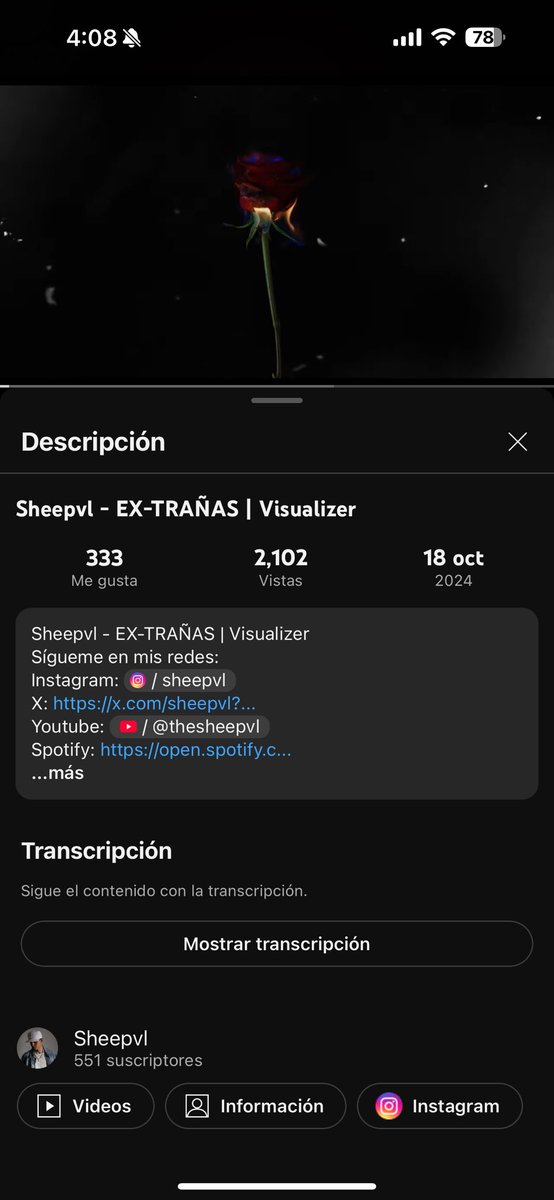 Sheepvl's tweet photo. Mi primer single acaba de llegar a 2k🥹🥹, gracias a todas las personas que me apoyan y la han escuchado❤️ de corazón gracias❤️🫶🏼 te dejo el link por si no la has escuchado. Sé que esto es solo el comienzo de algo grande🙌🏼

https://t.co/fd4E7Wv6vD https://t.co/Om289yHS0s