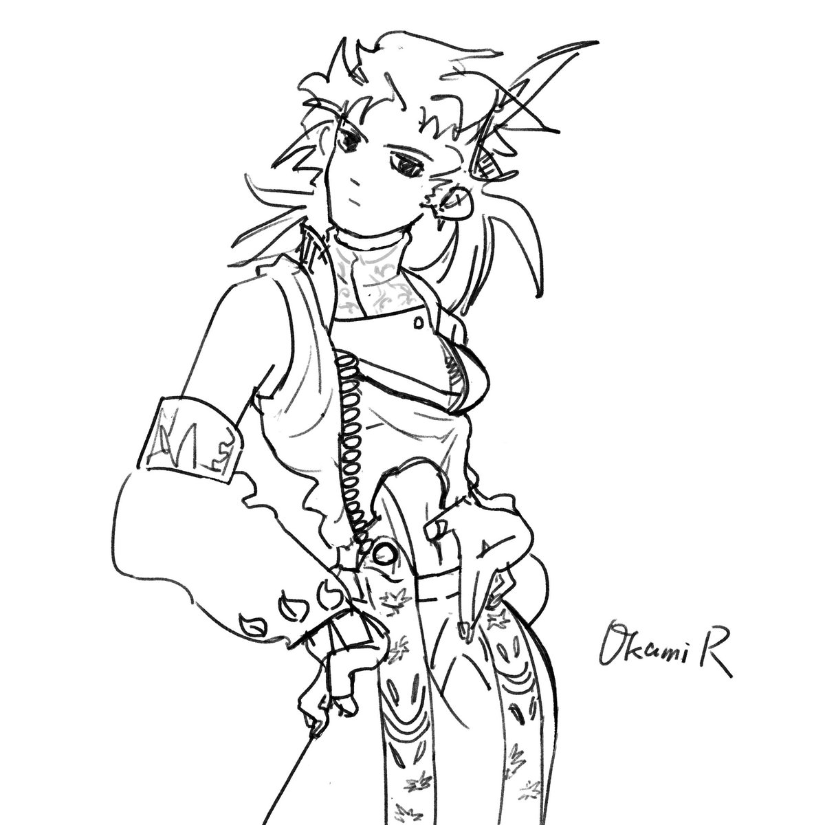 Ishi_Neurotica's tweet photo. #7thstanduser #jojooc
doodle
给牢良整点新衣服穿穿,服装有参考 https://t.co/0EjHBIKmR8