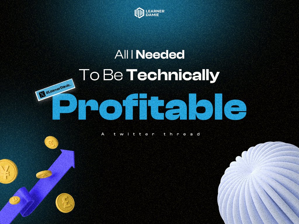 ALL I NEEDED TO BE TECHNICALLY PROFITABLE . 
You too should do this 👇🏻👇🏿

A Th~read 🧵 

RT this first tweet for struggling traders to learn, thanks 🫶🏿 <3