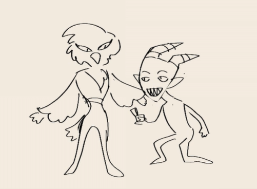 my friend who doesn't watch helluva boss drew stolitz