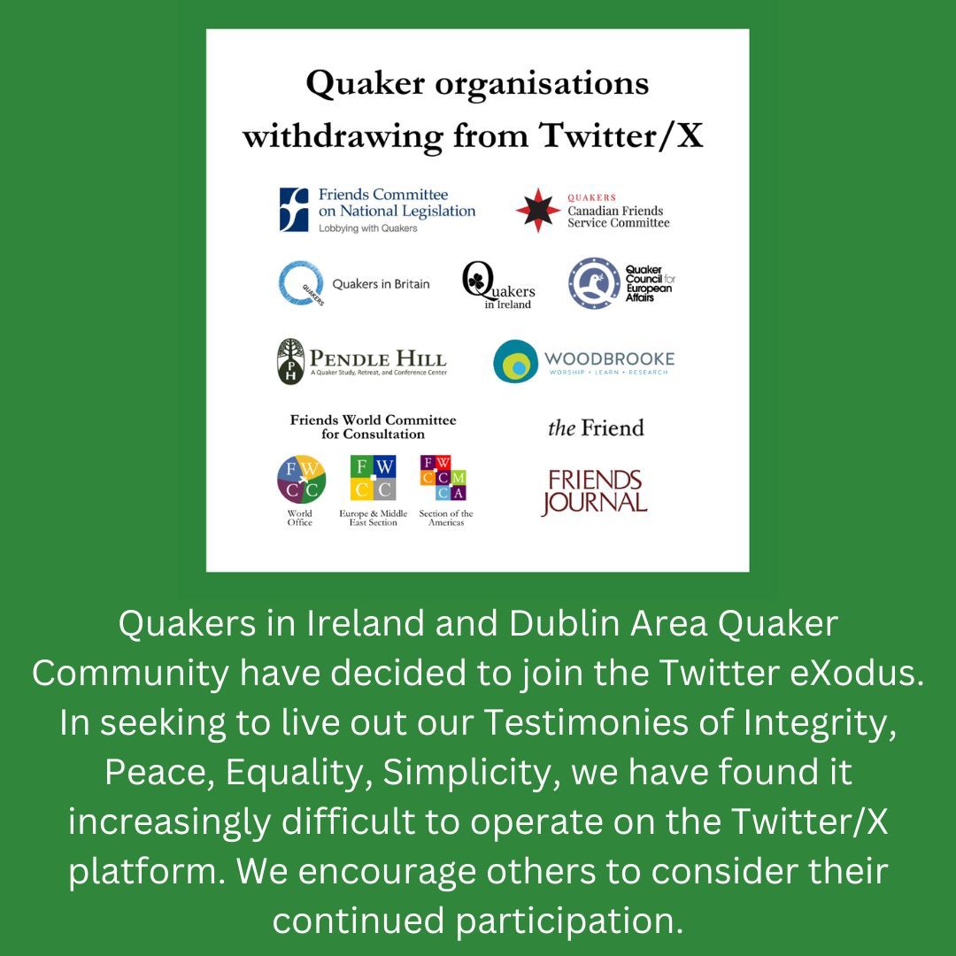 Dublin Area Quaker Community - DAQC tweet media