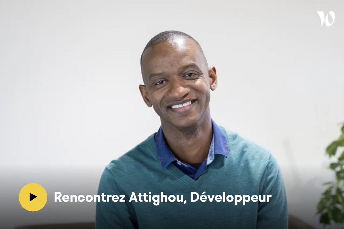 GroupeOctime's tweet photo. [#HappyJob] Découvrez les métiers passionnants du Groupe Octime ! 🚀

Aujourd'hui, c'est Attighou, développeur qui nous parle de son métier ! 

Retrouvez toutes nos offres sur Welcome to the jungle 👇
https://t.co/lWihl5E4Or https://t.co/Z4k4dMutml