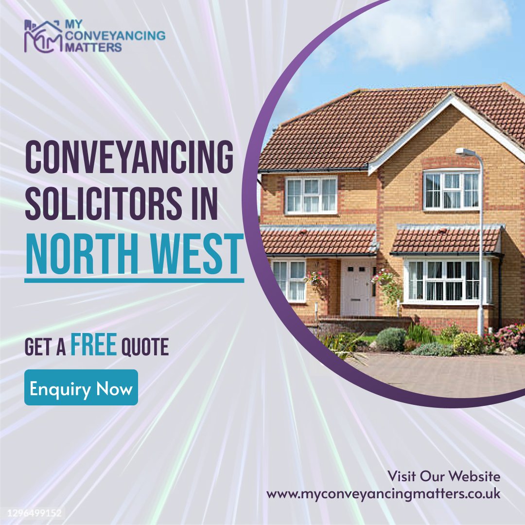 myconveyancingm's tweet photo. Conveyancing Solicitors in North West! https://t.co/TSprDEMd1q
