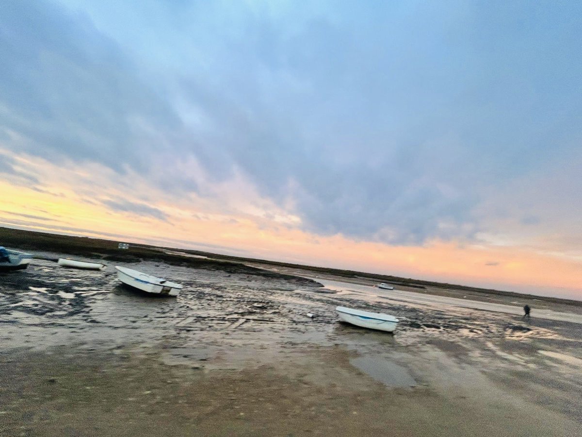 Sunset #Brancaster Staithe