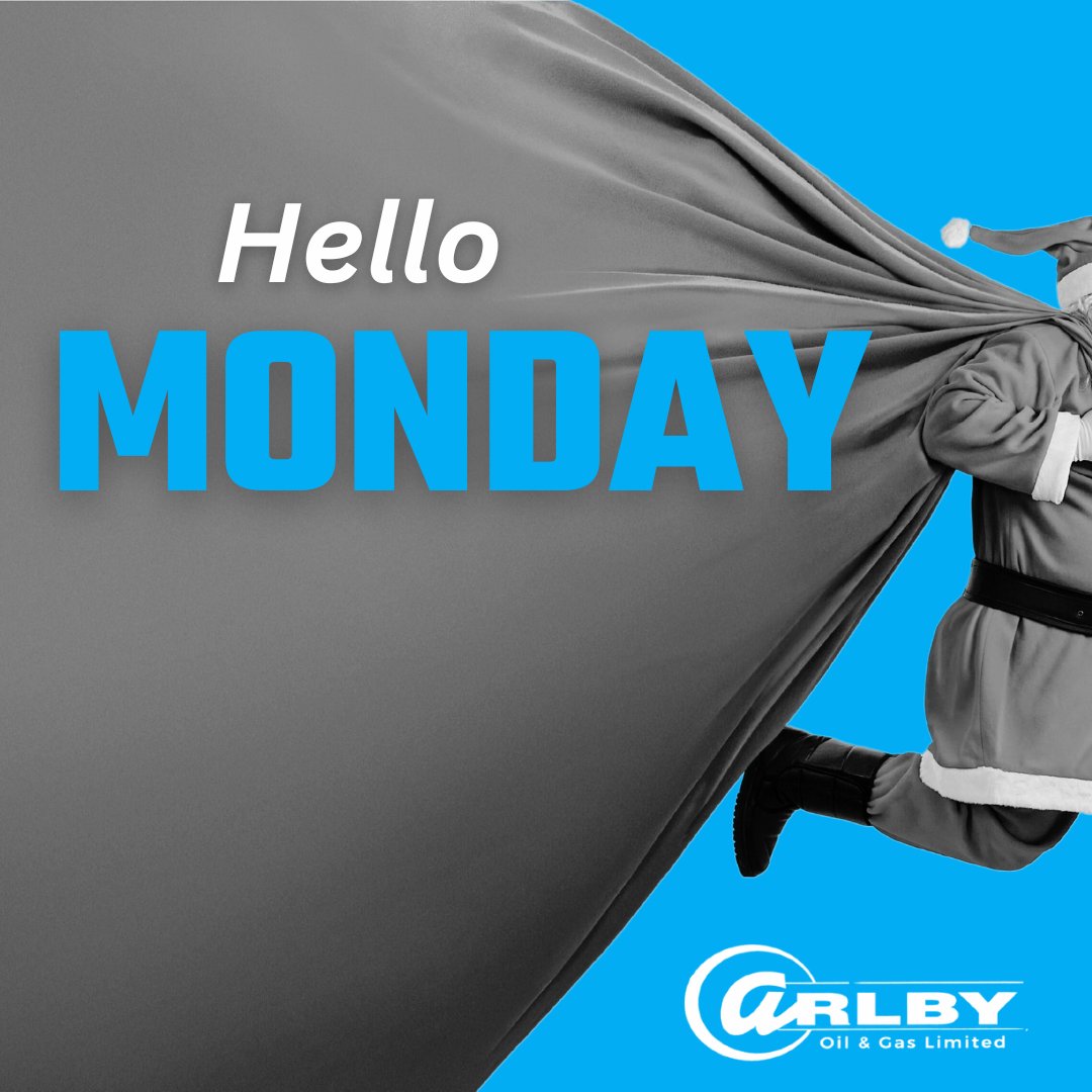 Arlbyoilng's tweet photo. Happy New Week!

As the year rushes to a close, Santa is also in a hurry to deliver from his end. 

Have a pleasant week!

#Monday #december #newweek #12thMonth #nigeria #Fuel #celebration #Petroleum #Innovation #PMS #trending #gasprojects #LPG #gasplant #gasplantabuja #energy https://t.co/LKp8FFLJgk