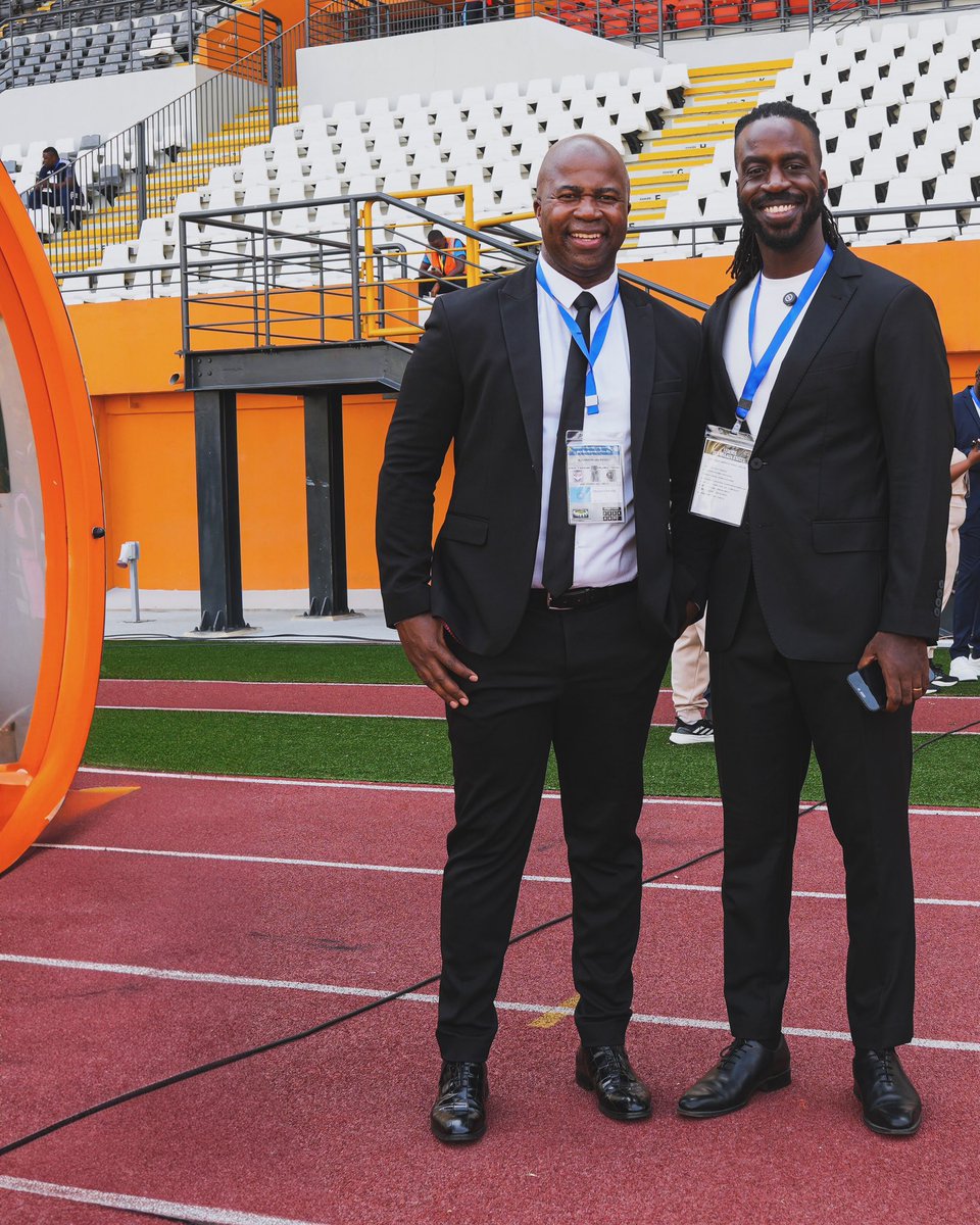 MenzaGroupInt's tweet photo. It was a great weekend of @cafclcc & yet another successful service delivered to our clients - It was exciting to meet again with @JonBoafo , a fellow board member at the @AfroSportSummit . Merci beaucoup #Jon for your excellent hospitality ๐๐๐. MGI ๐ฟ๐ฆ๐น๐ฟ๐ฌ๐ญ๐ฟ๐ฒ๐จ๐ฎ at your service https://t.co/gN062Pxshy