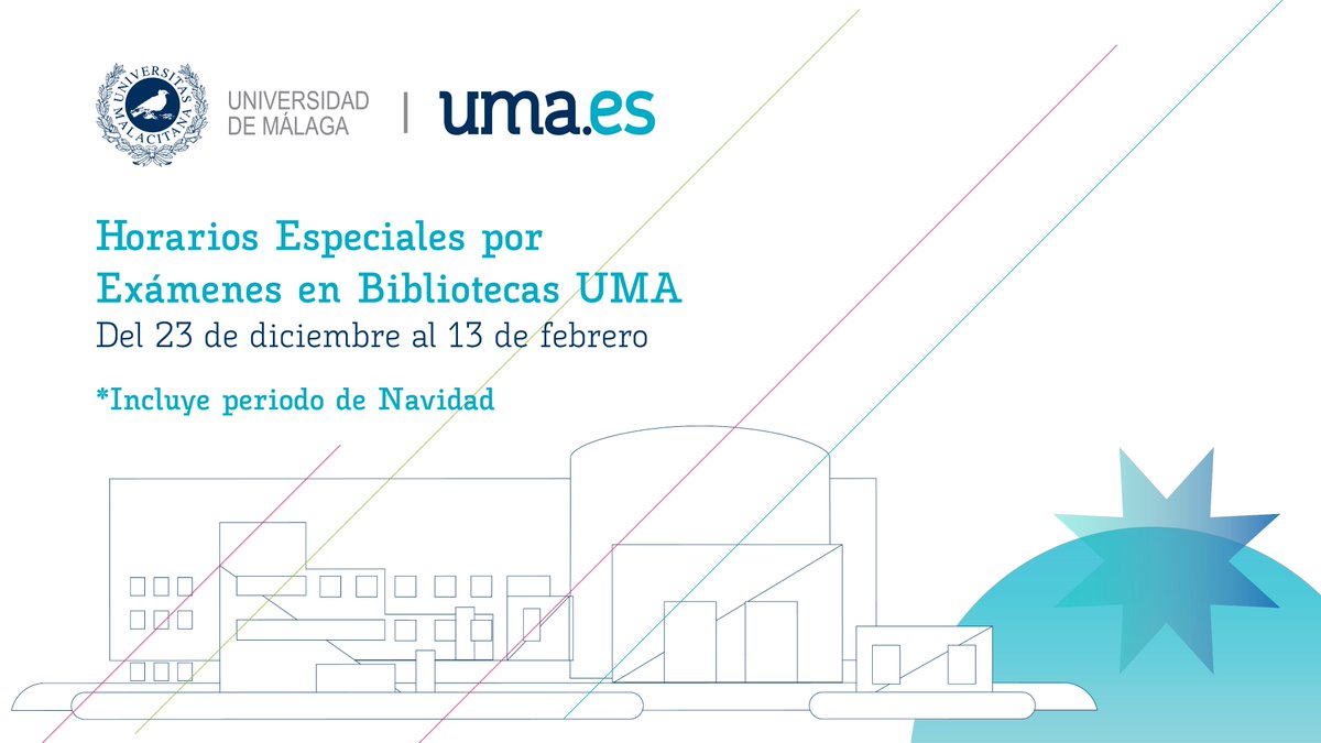Estas son las aperturas especiales por exámenes🙇‍♀️ de nuestra <a href="/Biblioteca_UMA/">Biblioteca_UMA</a>. Este año, como 𝗻𝗼𝘃𝗲𝗱𝗮𝗱, la General y la de la Facultad de Ciencias permanecerán abiertas durante la ✨Navidad.

🔎 Consulta los horarios detallados, aquí: instagram.com/p/DDebfiRRl6L/
