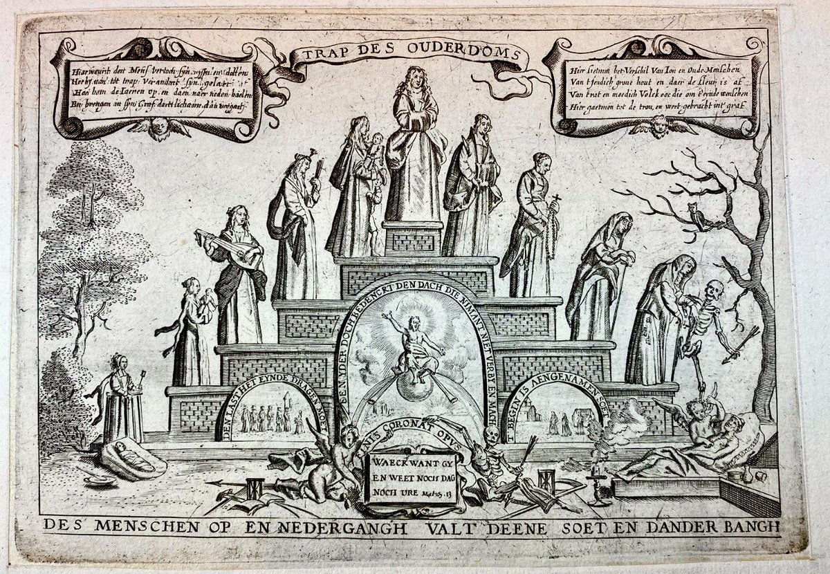 EMFVerheggen's tweet photo. Trap des ouderdoms 💃
Vandaag weer een jaar ouder 🎊
Richting #klopje ❤️‍🔥
#devotieprenten ca. 1650
#Wolfegg #Kontich https://t.co/Gl0GQfKpHE