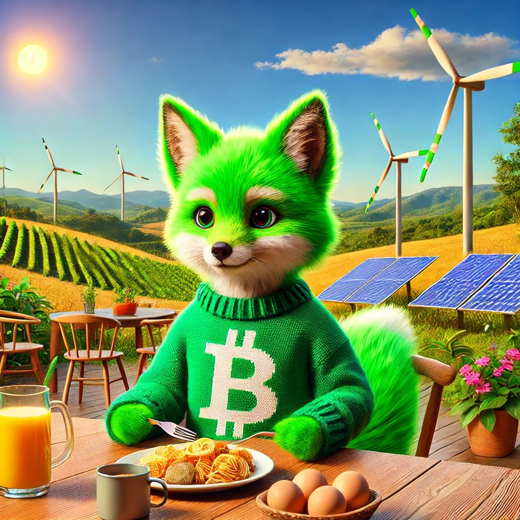 GreenFoxLife's tweet photo. GM!
In every leaf and every gust of wind, Greenfox finds the energy to power a greener tomorrow.
#Greenfox https://t.co/lsJOcSiSze