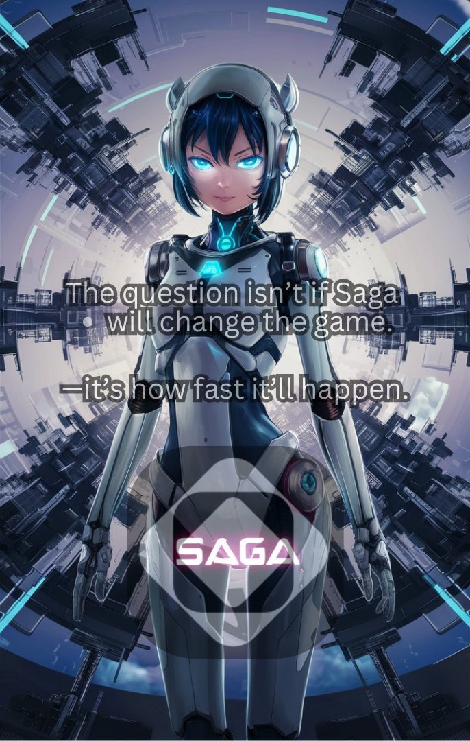 Smitethatmain's tweet photo. The future is decentralized, scalable, and full of potential. With @Sagaxyz__ 's custom #chainlet architecture, innovation isn’t limited... It’s empowered !!
The future isn’t coming.
The future is here, and it’s #Saga.
#layer1 #daddychain #lilc https://t.co/QVkv5s2Ksq