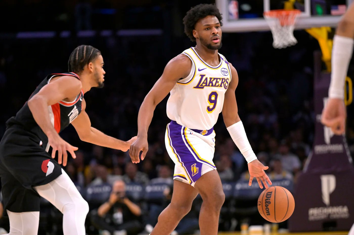 NBA レイカーズ ブロニー・ジェイムズ ユニフォーム レブロン コービー