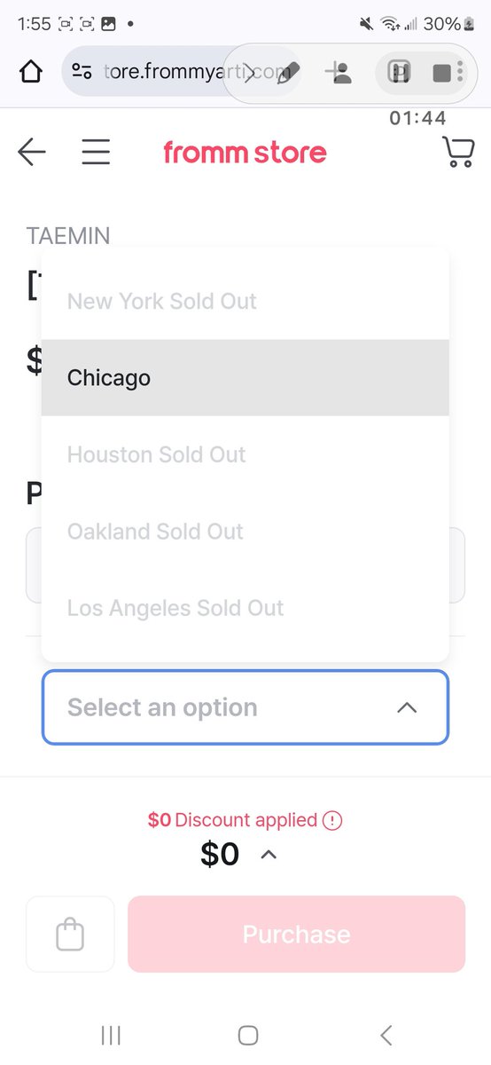 here4_kpop_bl's tweet photo. There is VIP available for Chicago for Taemin right now! https://t.co/1uoUbfoHGM