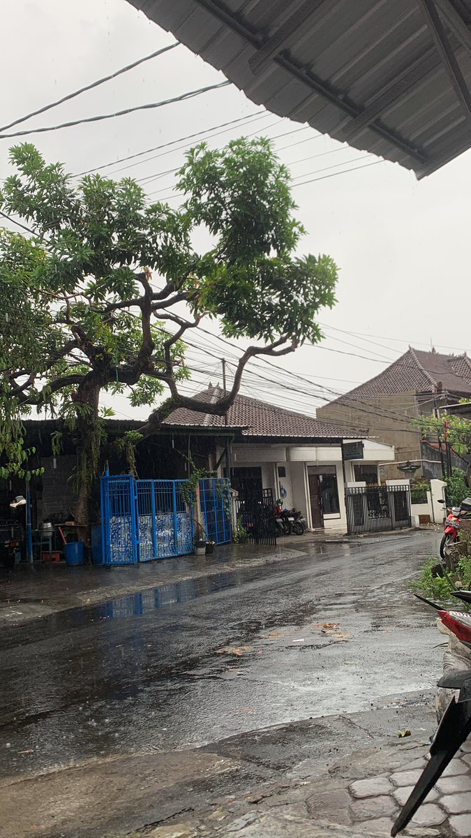 Little bit rain and crazy, so complicated