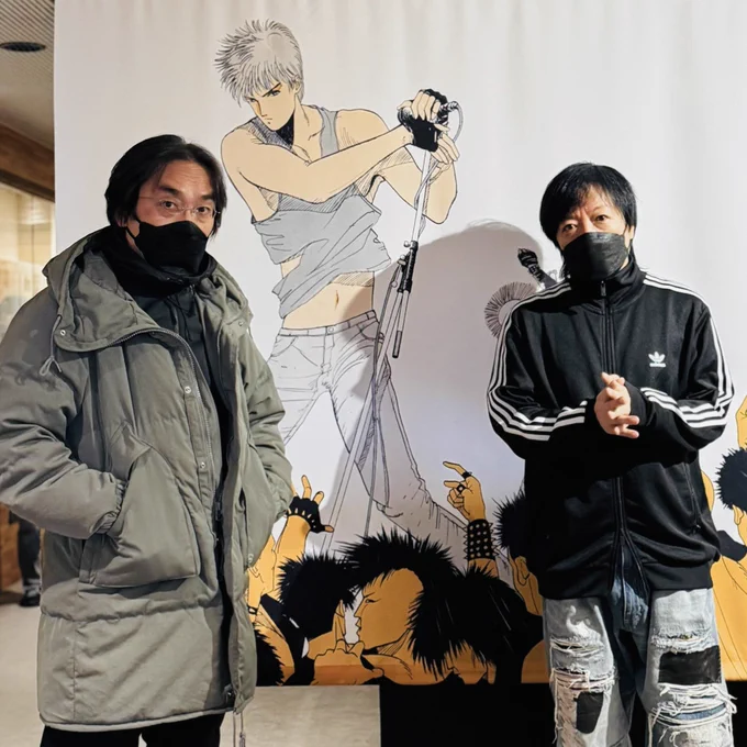 弥生美術館 #LIVE展2025年 1月11日(土曜日)新春から敬愛する画家諏訪敦さんとトークショーが実現しました#ダブルあつし受付は本日16日(月曜日)の21時から先着順です〜線についての物語と表現し記録し続けたカルチャーについて〜#諏訪敦 #上條淳士展LIVE 