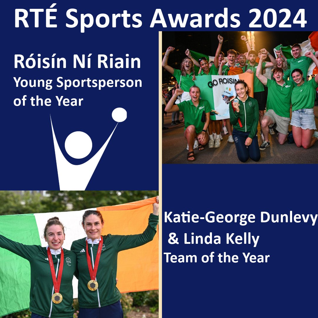 visionsportsirl's tweet photo. What a year it's been for the women of Vision Sports Ireland!
Congratulations and well done to Róisín Ní Riain, Katie-George Dunlevy &amp; Linda Kelly on their well deserved recognition last night at the @RTEsport  Awards. We couldn't ask for better role models

#VisionSportsIRE https://t.co/4am3xKsOq4