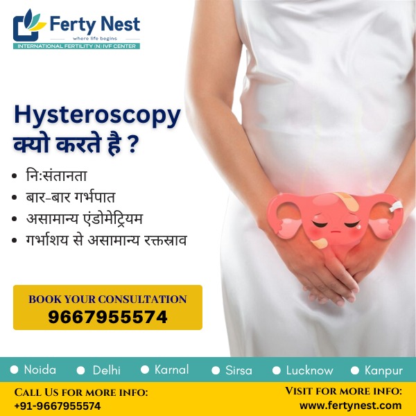 Experience advanced and compassionate care at Ferty Nest IVF, the trusted center for hysteroscopy treatment in Noida. 

📞 Call us Today - +91-9667955574

 #ivfsuccess #fertility #fertilityjourney #ivftreatmentforpregnancy #ivf