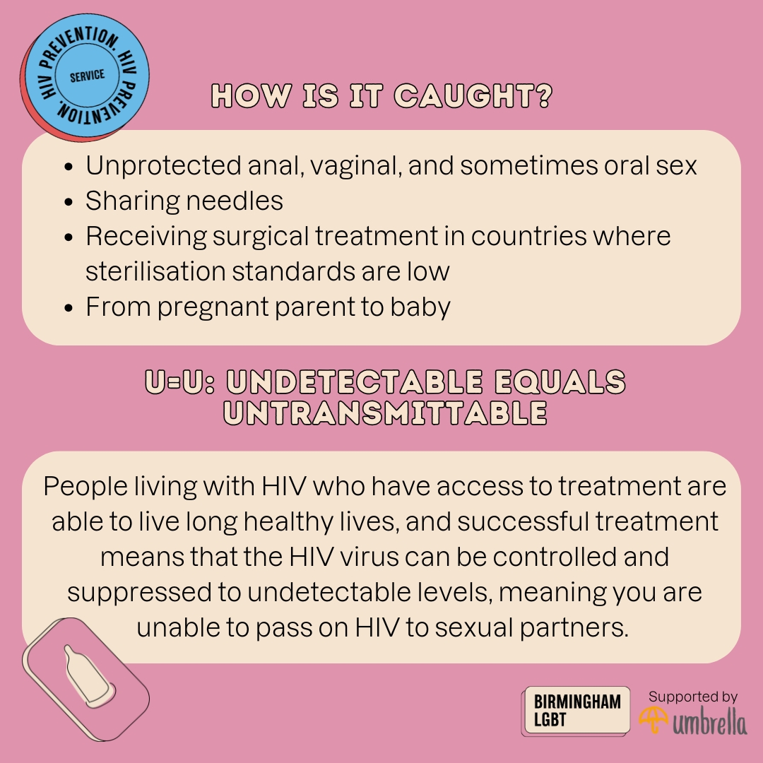 birminghamlgbt's tweet photo. Get in the know about HIV. HIV is a virus that attacks and weakens the immune system.
Our sexual health services are free, confidential and non-judgemental #TESTWITHPRIDE
📞0121 643 0821
📱https://t.co/iQkERyZUxb https://t.co/MpsHF34Z60