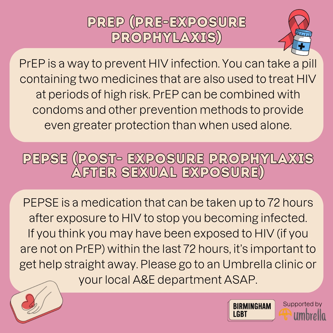birminghamlgbt's tweet photo. Get in the know about HIV. HIV is a virus that attacks and weakens the immune system.
Our sexual health services are free, confidential and non-judgemental #TESTWITHPRIDE
📞0121 643 0821
📱https://t.co/iQkERyZUxb https://t.co/MpsHF34Z60