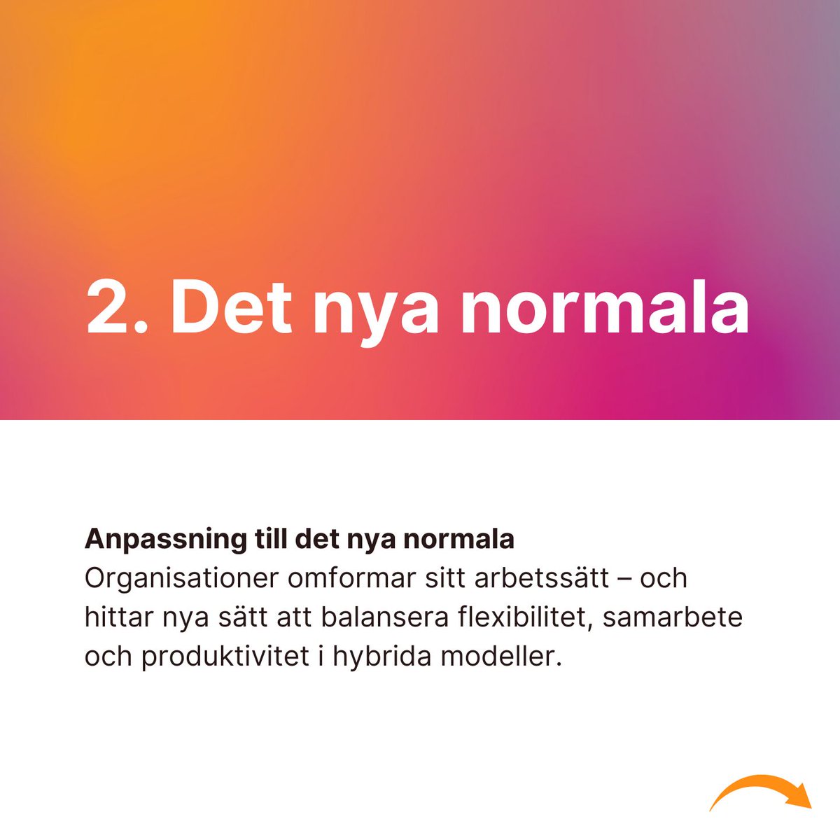 DstnySE's tweet photo. Vårt arbetssätt utvecklas, och hybridarbete blir det nya normala. 🌍 Hur anpassar sig din arbetsplats till detta skifte? Berätta för oss! 💡

#Dstny #Hybridarbete #FramtidensArbete https://t.co/cAPv7RKUbd