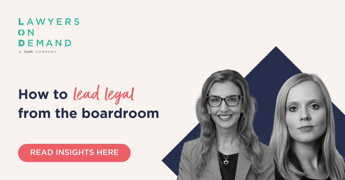LOD_Law's tweet image. Today's in-house leaders are increasingly integrated into business strategy and play a role in guiding the wider business.

Yvonne Vivers and Maree Myerscough share insights on agile team structures and managing workloads.

bit.ly/41CAfMO #InHouseLegal #LegalStrategy