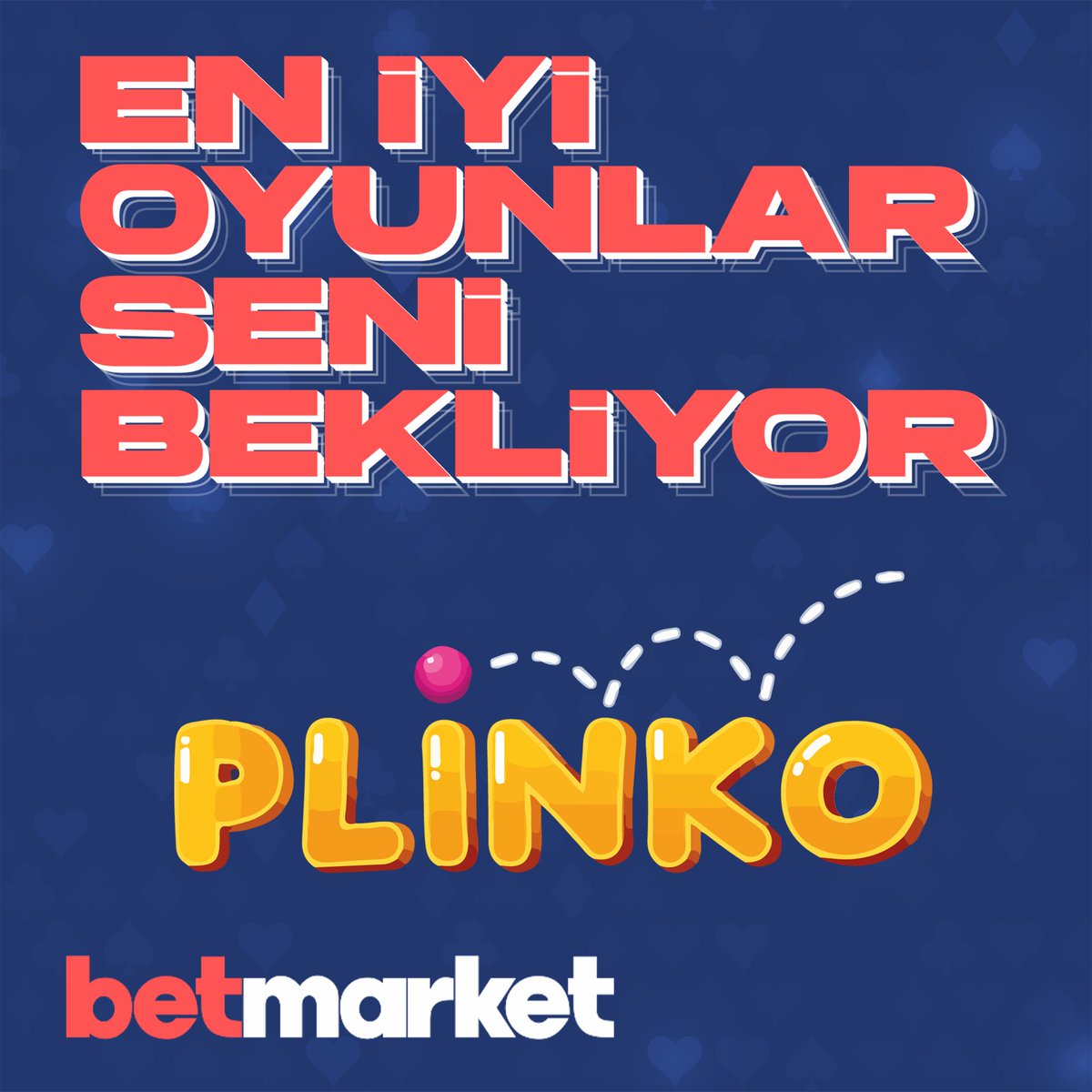BetMarketTurkey's tweet photo. ❓ Plinko'lamaya ne dersiniz?

🔥 Çivili bir piramit ve yukarıdan aşağı düşen bir top! İşte kazanmak bu kadar basit!

👑 En fazla kazandıran oyunlar #BETMARKET'te !

🔗 #BETMARKET Güncel Giriş Adresine https://t.co/w79gKOW6uG Adresi Üzerinden Kesintisiz Ulaşabilirsiniz. https://t.co/CSQNpArFaV