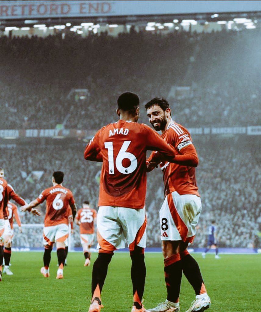 Let's not forget in a hurry that Erik tenheg was the one that gave this young man a chance to prove himself, Amad we love you ❤️❤️❤️🙏🏼