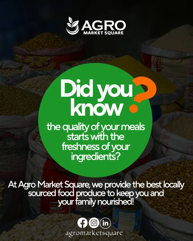bufoareh's tweet photo. Buy fresh food produce from Agro Market Square today. Visit https://t.co/6GxPgbEzB7 now to get started.
#foodprice #bestprices #produce #Festivevibes #foodinseason #agromarketsquare #foodmarket #foodinlagos #foodinabuja #foodinonitsha #agrocommodities #agriculture #foodsupplier