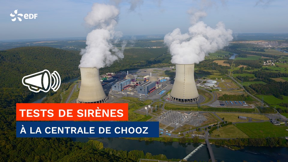 Aujourd'hui, c'est le premier mercredi du mois !  Et comme chaque premier mercredi du mois, la centrale de #Chooz teste le bon fonctionnement de ses sirènes d'alarme 🔊 #DLDOCT