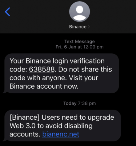 PiotrOstapowicz's tweet photo. SPOOFING czyli jak nie dać się okraść w krypto:

Czym jest spoofing i dlaczego Ty także jesteś celem?

Spoofing SMS to rodzaj oszustwa, które opiera się na manipulacji psychologicznej w celu nakłonienia ofiar do przesłania pieniędzy lub udostępnienia poufnych informacji.

Sprawcy modyfikują tożsamość nadawcy, aby wysyłane przez nich wiadomości SMS sprawiały wrażenie, że pochodzą z zaufanego źródła.

Oszust podszywa się pod zaufane źródło, jak np pod giełde BINANCE, aby nakłonić niczego niepodejrzewające ofiary do przesłania pieniędzy lub udostępnienia poufnych informacji, takich jak dane portfela. 

Co robić?

Nigdy nie działaj w pośpiechu

Jeśli otrzymasz wiadomość SMS od BINANCE, nic nie klikaj, nie dzwoń, nie odpisuj i nie wchodź w interakcje 

Jeśli podasz swoje wrażliwe dane, stracisz swoje środki

Takie SMSy otrzymuja nawet osoby które kont na giełdzie nie mają... 

Binance nigdy nie kontaktuje się w ten sposób z użytkownikami oraz nigdy nie wysyła wiadomości jak na zdjęciach

Jedyną formą kontaktu z Binance jest chat na oficjalnej stronie lub w aplikacji

Sprawdzaj też zawsze adres strony dwukrotnie bo fake stron są już dziś setki... 

#Binance #spoofing #współpraca